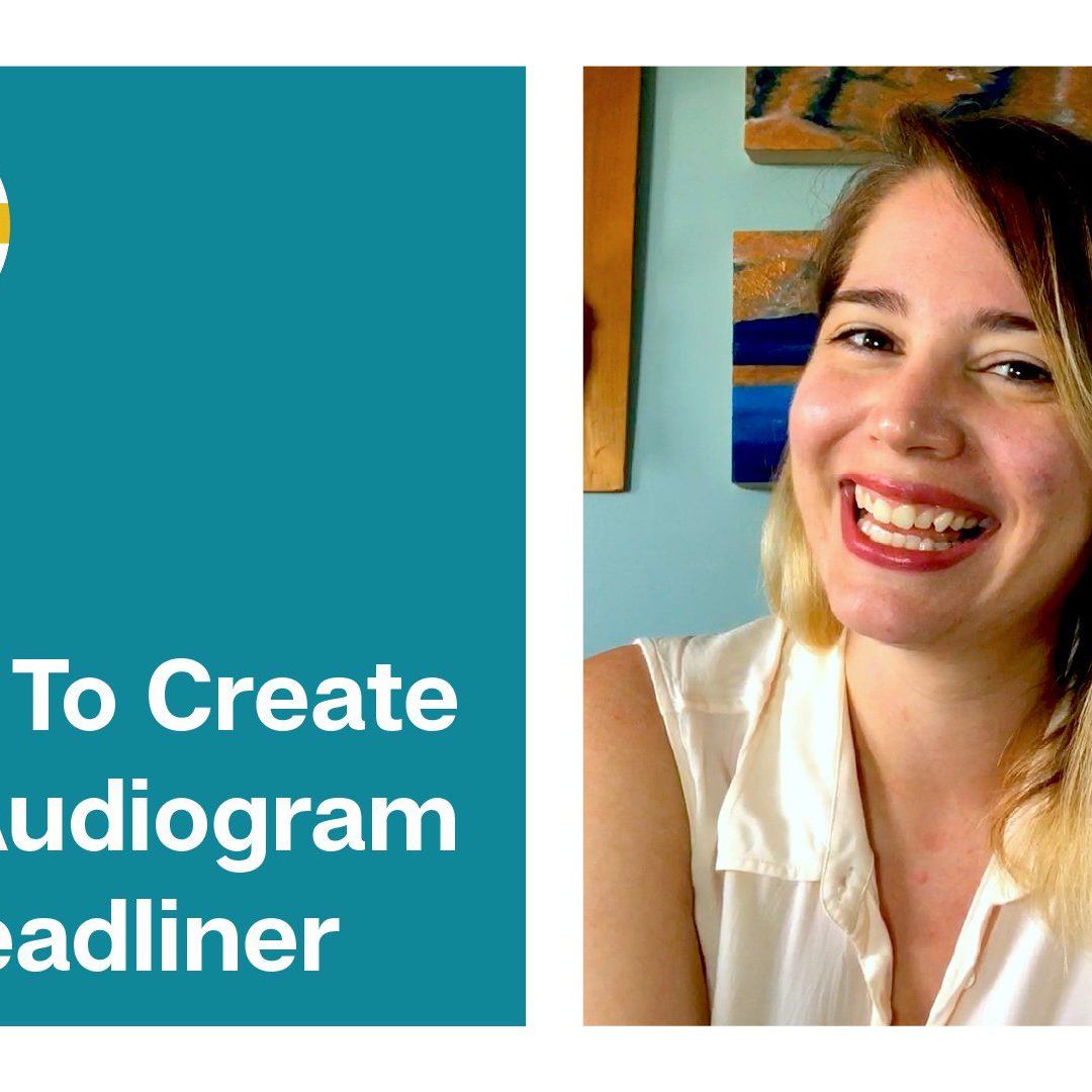 How to make an audiogram with headliner
