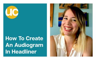 How to make an audiogram with headliner