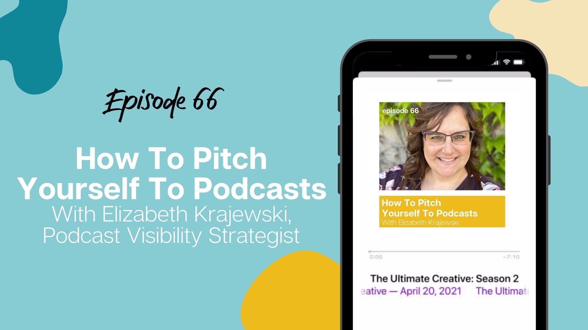 How To Pitch Yourself To Podcasts with Elizabeth Krajewski Podcast Visibility Strategist